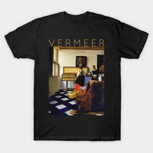 Johannes Vermeer - The Music Lesson T-Shirt